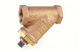 Brass Y-strainer 211 with drain cock