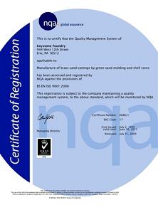 Quality Certifications