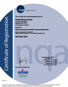 Quality Certifications