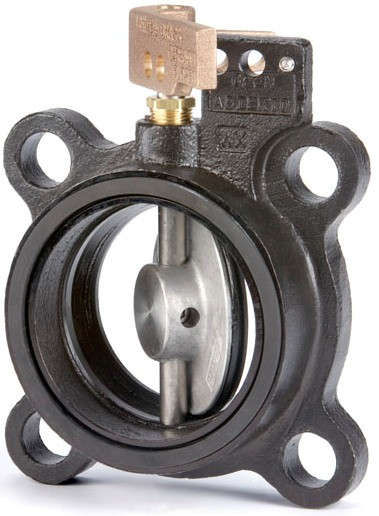 Model 252D 4″ Radiator Butterfly Valve Model 252D 4″ Radiator Butterfly Valve